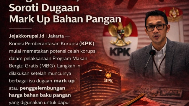 KPK Petakan Potensi Korupsi Program Makan Bergizi Gratis, Soroti Dugaan Mark Up Bahan Pangan